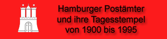 Hamburger Postämter und ihre Tagesstempel von 1900 bis 1995