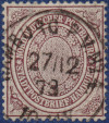 Hamburger Stadtpostmarke NDP 24 - DR K1 P.V.4