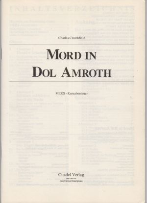 Mord in Dol Amroth