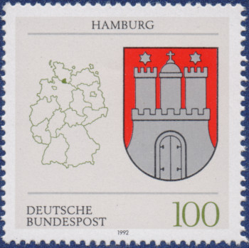 Hamburg (Bund MiNrm. 1591)