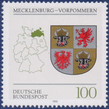 Mecklenburg-Vorpommern (Bund MiNrm. 1661)