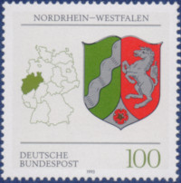 1663 - Wappen der Länder Nordrhein-Westfalen