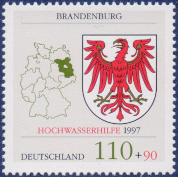 Hochwasserhilfe Brandenburg (Bund MiNrm. 1941)