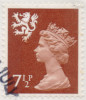 GB-S 19 - gestempelt auf einem FDC