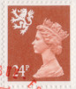 GB-S 55 - gestempelt auf einem FDC