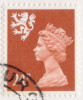 GB-S 55 - gestempelt auf einem Numisbrief