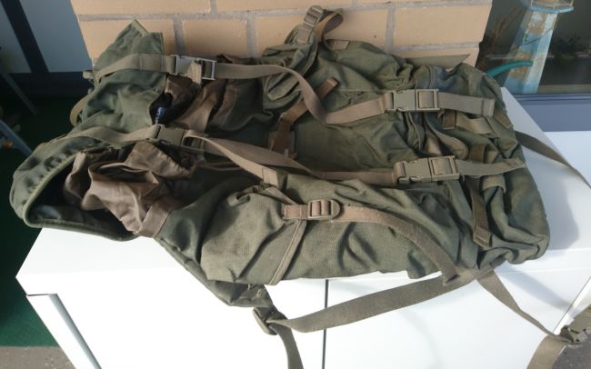 Rucksack, Oliv