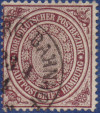 Hamburger Stadtpostmarke NDP 24 - Preussen K1 Hamburg Bahnhof 1867 mit PF VII